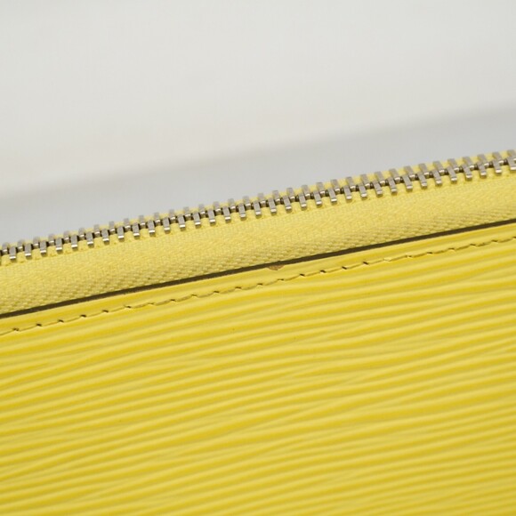 Louis Vuitton Epi Zippy Wallet M83040 Smiley Yellow Women's P2083959